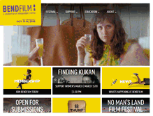 Tablet Screenshot of bendfilm.org